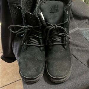 UGG Black Suede Boots